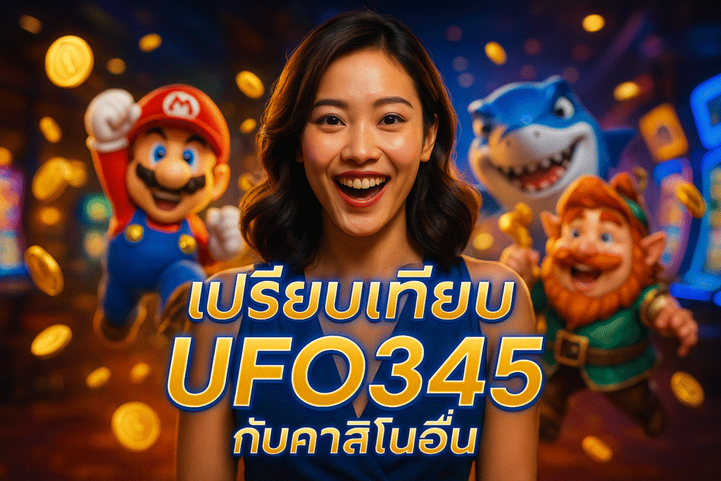 เปรียบเทียบ UFO345 กับคาสิโนอื่น