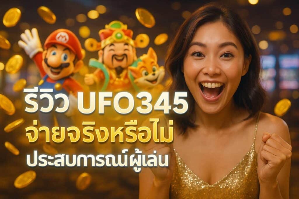 รีวิว UFO345 จ่ายจริงหรือไม่ ประสบการณ์ผู้เล่น