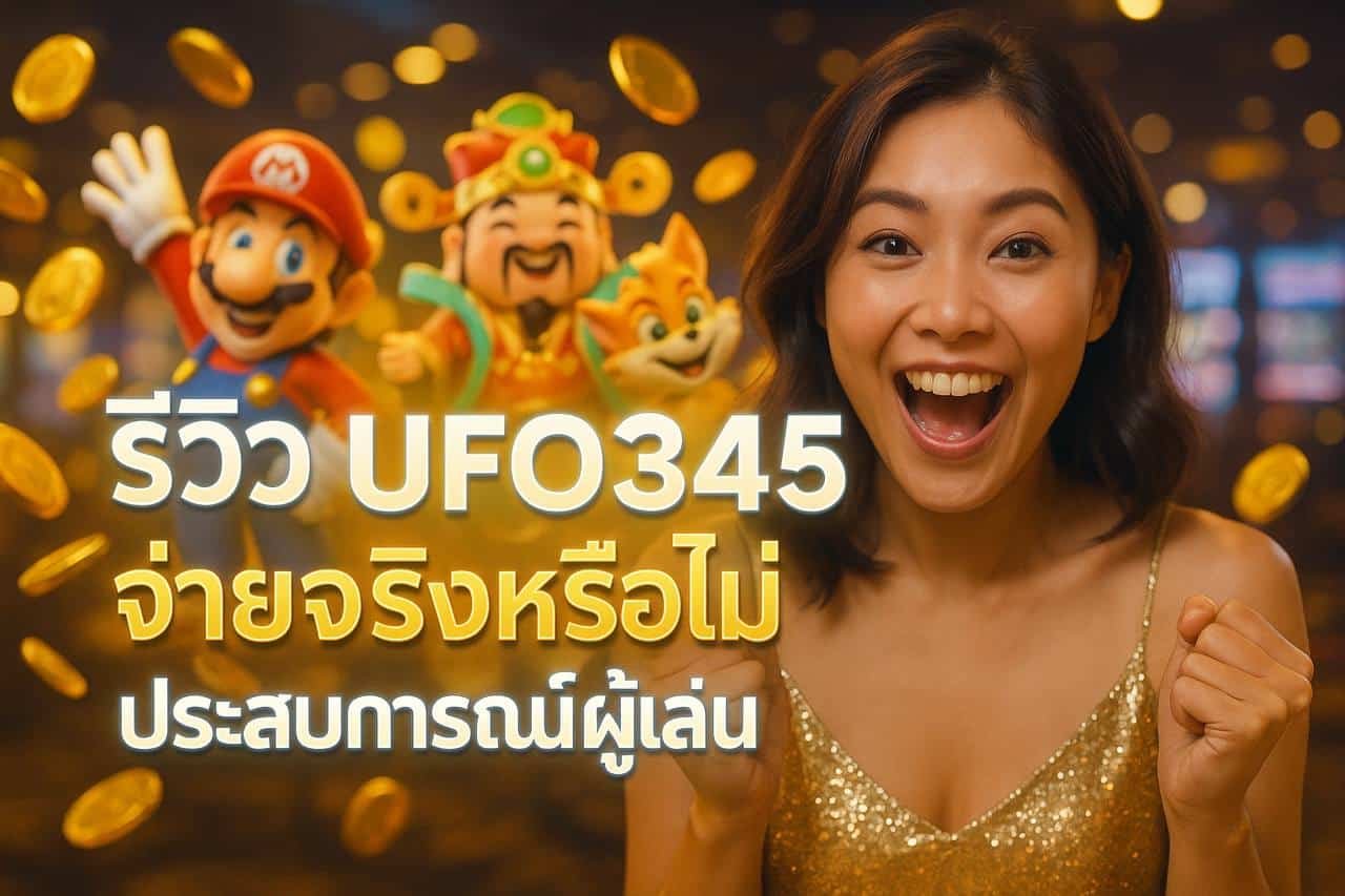 รีวิว UFO345 จ่ายจริงหรือไม่ ประสบการณ์ผู้เล่น