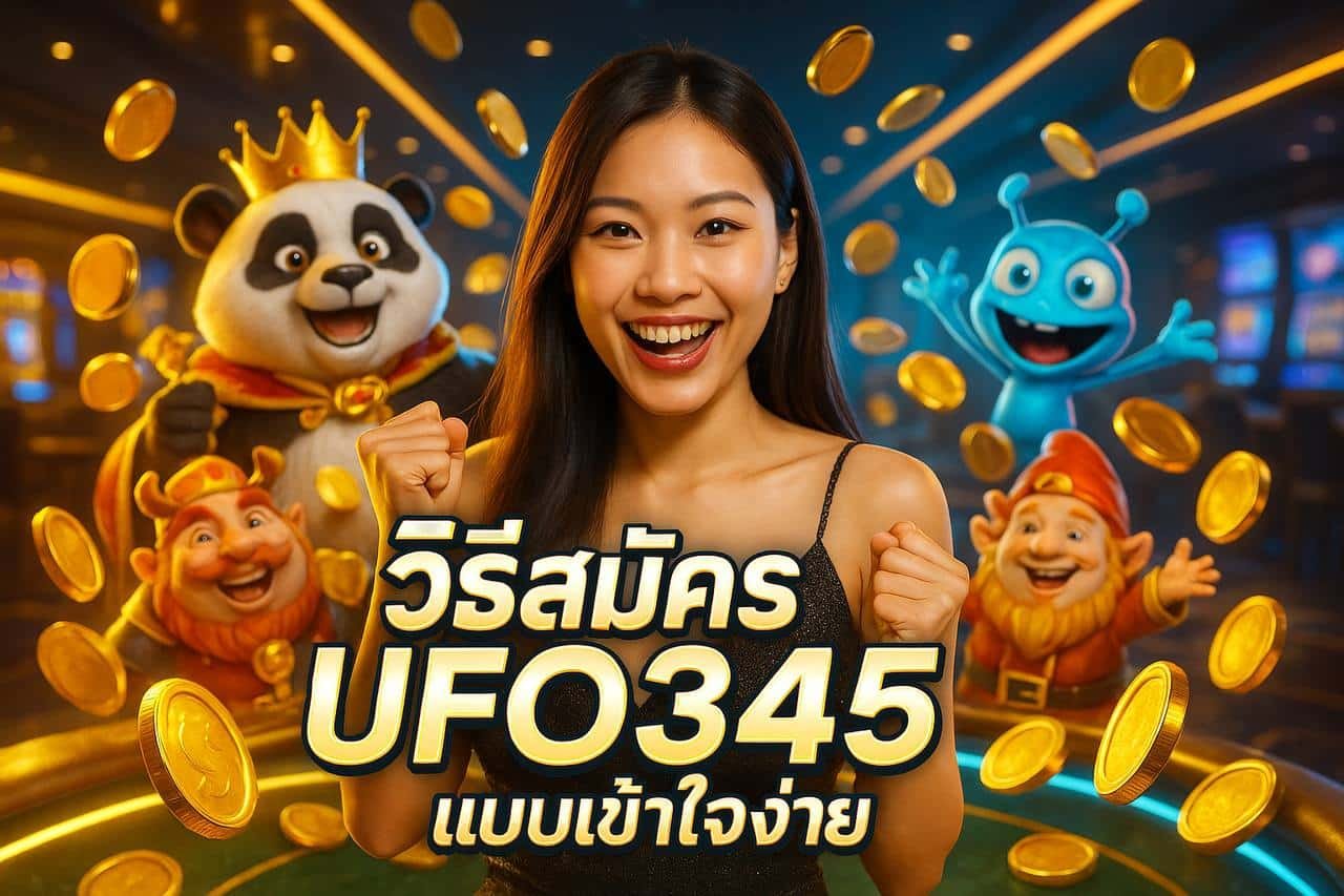 วิธีสมัคร UFO345 แบบเข้าใจง่าย