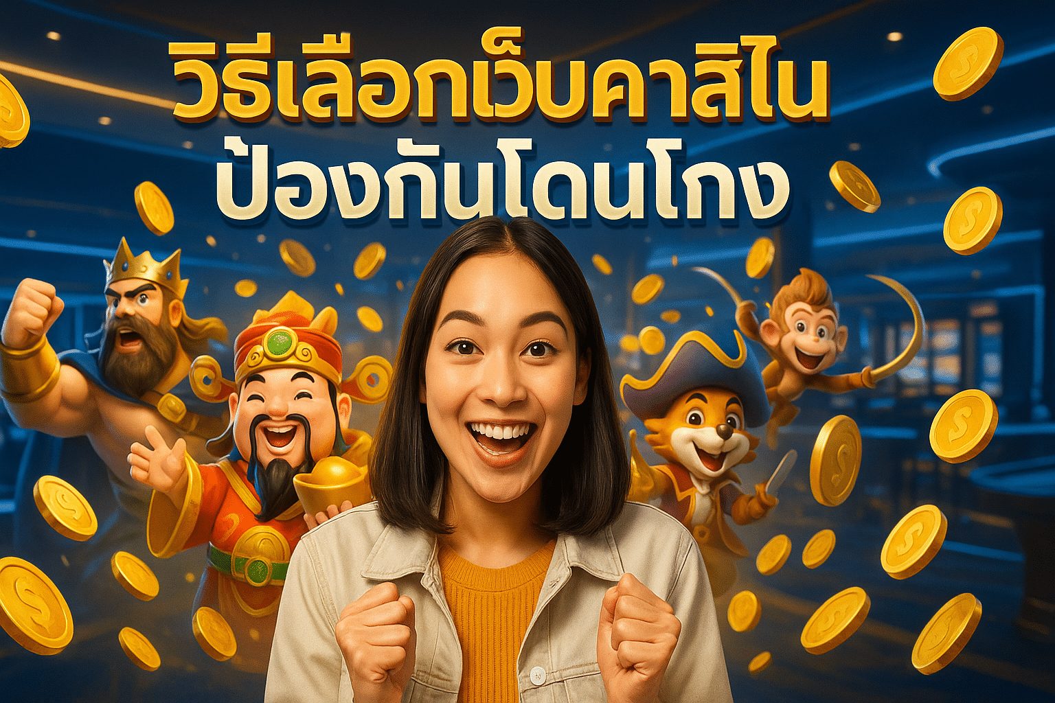 วิธีเลือกเว็บคาสิโน ป้องกันโดนโกง